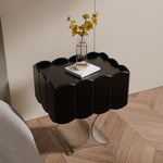Load image into Gallery viewer, Art-Inspired Smart Nightstand with Curved Design and Motion Sensor LED Light