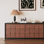 Load image into Gallery viewer, Modular Wooden TV Stand Set Optional Combination Media Console with Storage Cabinets