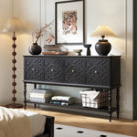 Load image into Gallery viewer, Retro Traditional Storage Sideboard Buffet for Home Entry