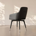 Load image into Gallery viewer, Stain Resistant Faux Leather Dual Color Modern Accent Dining Chair 1 Piece