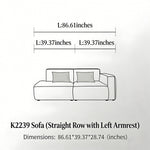 Load image into Gallery viewer, Modern Modular Washable Fabric Sectional Sofa