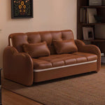 Load image into Gallery viewer, Modern Extendable Sofa Bed with Pull-Out Sleeping Platform