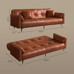Load image into Gallery viewer, Modern Folding Sofa Bed with Tufted Upholstery and Convertible Sleeper Design