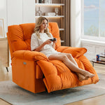 Load image into Gallery viewer, Electric Power Recliner Chair with Massage Heat Rocking Swivel & Vibration
