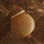 Load image into Gallery viewer, Modern Luxury Gold Swivel Bar Stool with Upholstered Seat and Fluted Pedestal Base 1 Piece