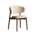Load image into Gallery viewer, 2PCS Dining Chair Modern Ash Wood Frame Curved Backrest