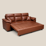 Load image into Gallery viewer, 89.7'' Cat Scratch-Resistant Sofa Bed Hidden Storage Convertible Design Durable Comfort