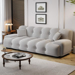 Load image into Gallery viewer, Modern Tufted Velvet Sofa Bed Convertible Sleeper Couch