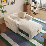 Load image into Gallery viewer, Modern Convertible Sofa Bed Tufted Fabric Sleeper Sofa Space Saving Pull Out Couch Description