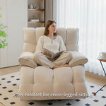 Load image into Gallery viewer, Electric Power Recliner Chair with Massage Heat Rocking Swivel & Vibration