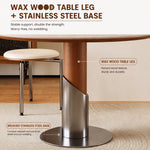 Load image into Gallery viewer, 31.49" Modern Round Dining Table and Conversation Meeting Table