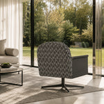 Load image into Gallery viewer, Modern Geometric Pattern Lounge Chair for Living Room