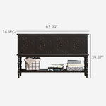 Load image into Gallery viewer, Retro Traditional Storage Sideboard Buffet for Home Entry