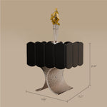 Load image into Gallery viewer, Art-Inspired Smart Nightstand with Curved Design and Motion Sensor LED Light