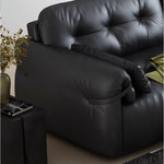Load image into Gallery viewer, Modern Faux Leather Sofa Bed Convertible Sleeper Sofa Minimalist Folding Couch for Living Room