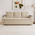 Load image into Gallery viewer, 83'' Modern Convertible Sofa Bed with Storage Contemporary Upholstered Sleeper Sofa