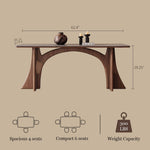 Load image into Gallery viewer, Dining Table Stone-Look Ceramic Top Solid Wood Base Modern Minimalist Design