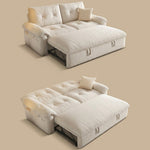 Load image into Gallery viewer, Modern Convertible Sofa Bed Tufted Fabric Sleeper Sofa Space Saving Pull Out Couch Description
