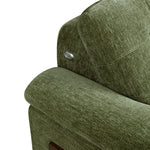 Load image into Gallery viewer, 126.7'' Modern Power Reclining Fabric Sofa Remote Control Adjustable Deep Seat Lounge Couch