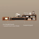 Load image into Gallery viewer, 51'' Walnut Lift-Top Coffee Table with Hidden Storage Drawers and Open Shelves