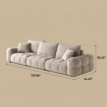 Load image into Gallery viewer, Modern Tufted Chenille Sofa with Deep Adjustable Seating
