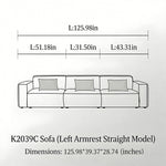Load image into Gallery viewer, Modern Modular Washable Fabric Sectional Sofa