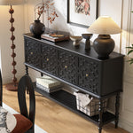 Load image into Gallery viewer, Retro Traditional Storage Sideboard Buffet for Home Entry