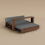 Load image into Gallery viewer, Modern Storage Sofa Bed with Lift-up Function Space-saving Design Elegant and Practical