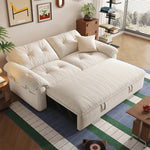Load image into Gallery viewer, Modern Convertible Sofa Bed Tufted Fabric Sleeper Sofa Space Saving Pull Out Couch Description