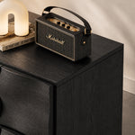 Load image into Gallery viewer, Modern Solid Wood Nightstand with Sculpted Drawer Design