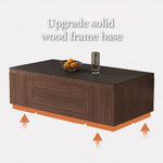 Load image into Gallery viewer, Modern Lift-Top Multifunctional Coffee Table with Storage & Dining Function