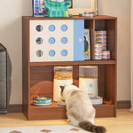 Load image into Gallery viewer, Modern Modular Storage Cabinet Pet Friendly Sideboard Multi Functional Cabinet