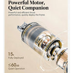 Load image into Gallery viewer, 130.7'' Modern Power Reclining Sectional Sofa Black Genuine Leather Deep Seat Electric Lounge Sofa with Chaise