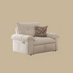 Load image into Gallery viewer, Modern Convertible Sofa Bed Tufted Fabric Sleeper Sofa Space Saving Pull Out Couch Description