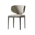 Load image into Gallery viewer, Modern Upholstered Dining Chair with Sculptural Curved Backrest 1 Piece