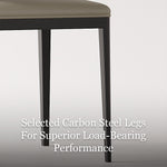 Load image into Gallery viewer, Modern Upholstered Dining Chair with Sculptural Curved Backrest 1 Piece