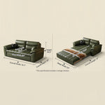 Load image into Gallery viewer, 89.7'' Cat Scratch-Resistant Sofa Bed Hidden Storage Convertible Design Durable Comfort