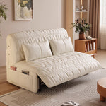 Load image into Gallery viewer, 62.99'' Modern Electric Sofa Bed with Remote Control Cat Scratch Resistant Fabric Convertible Sleeper Couch Loveseat