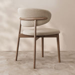 Load image into Gallery viewer, 2PCS Dining Chair Modern Ash Wood Frame Curved Backrest