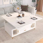 Load image into Gallery viewer, 47.2'' Modern Multifunctional Lift-Top Coffee Table with Storage Dual-Use Coffee & Dining Table