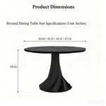 Load image into Gallery viewer, Contemporary Modern White Ash Solid Wood Surface Dinning Table
