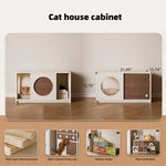 Load image into Gallery viewer, Modern Modular Storage Cabinet Multi Functional Sideboard Pet Friendly Storage Unit