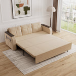 Load image into Gallery viewer, 83'' Modern Convertible Sofa Bed with Storage Contemporary Upholstered Sleeper Sofa

