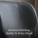 Load image into Gallery viewer, Modern Upholstered Dining Chair Minimalist Curved Back Soft Seat Accent Chair with Metal Legs
