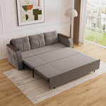 Load image into Gallery viewer, 83'' Modern Convertible Sofa Bed with Storage Contemporary Upholstered Sleeper Sofa
