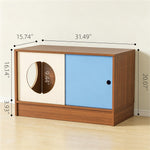 Load image into Gallery viewer, Modern Modular Storage Cabinet Pet Friendly Sideboard Multi Functional Cabinet
