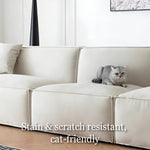 Load image into Gallery viewer, Modern Modular Washable Fabric Sectional Sofa
