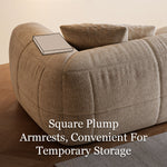 Load image into Gallery viewer, Modern Chenille Sofa Deep Seat Removable Cover Lounge Couch
