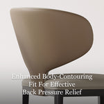Load image into Gallery viewer, Modern Upholstered Dining Chair with Sculptural Curved Backrest 1 Piece
