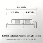 Load image into Gallery viewer, Modern Modular Washable Fabric Sectional Sofa
